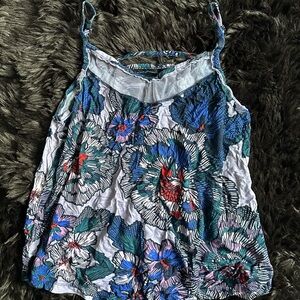 Maurices Multicolor Floral Camisole